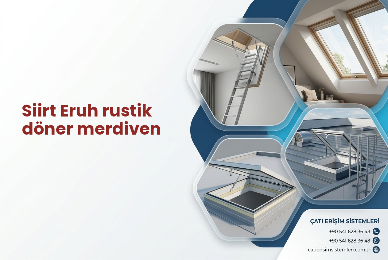 Siirt Eruh rustik döner merdiven
