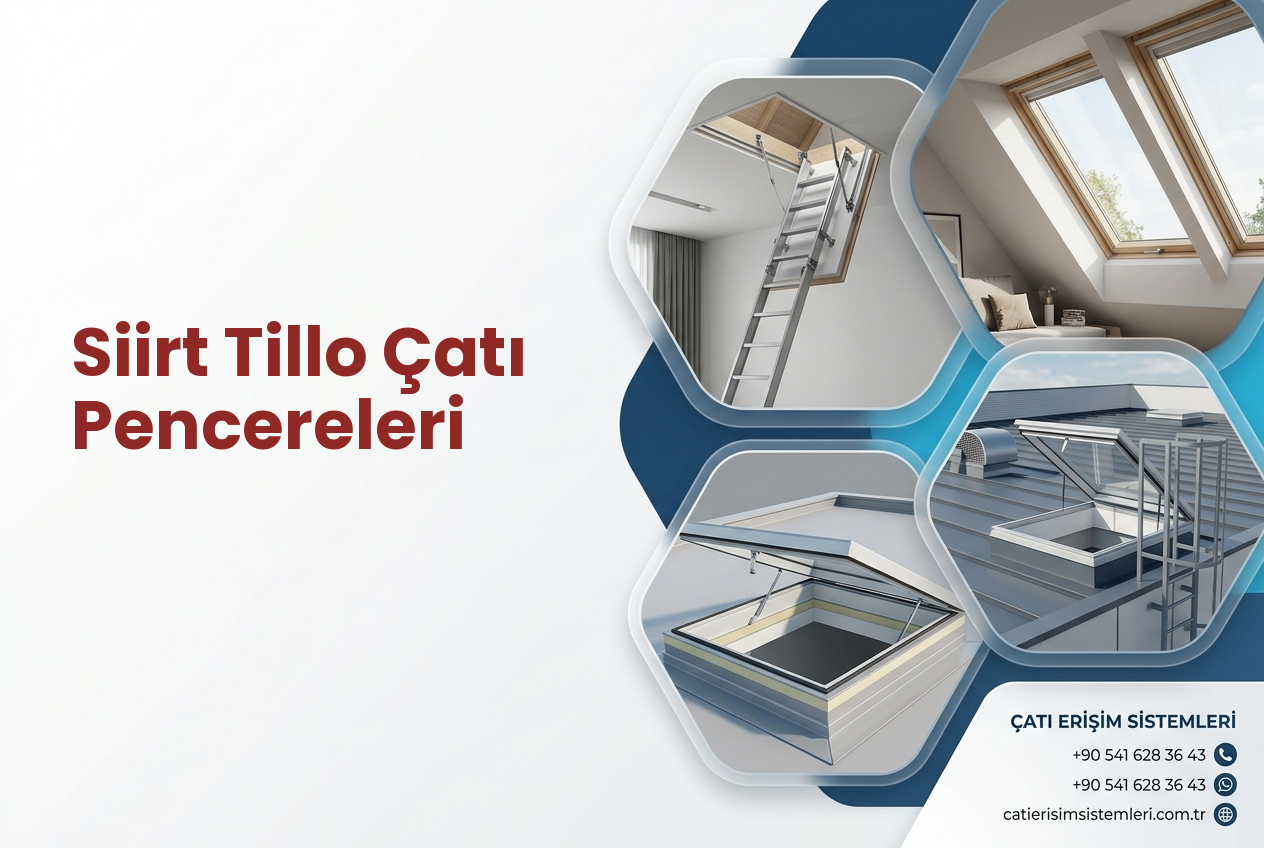 Siirt Tillo Çatı Pencereleri