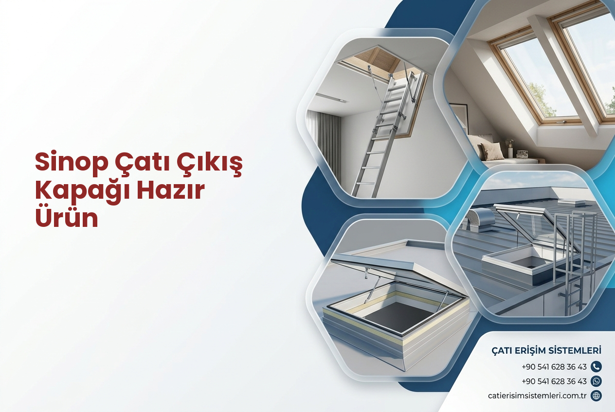 Sinop Çatı Çıkış Kapağı Hazır Ürün