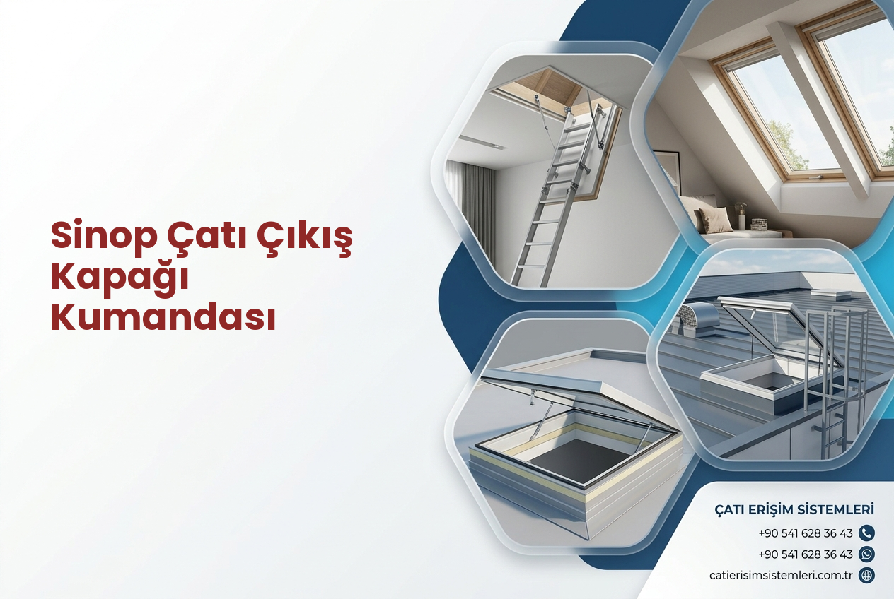 Sinop Çatı Çıkış Kapağı Kumandası