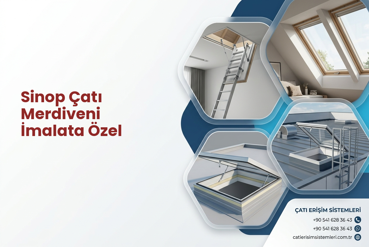 Sinop Çatı Merdiveni İmalata Özel