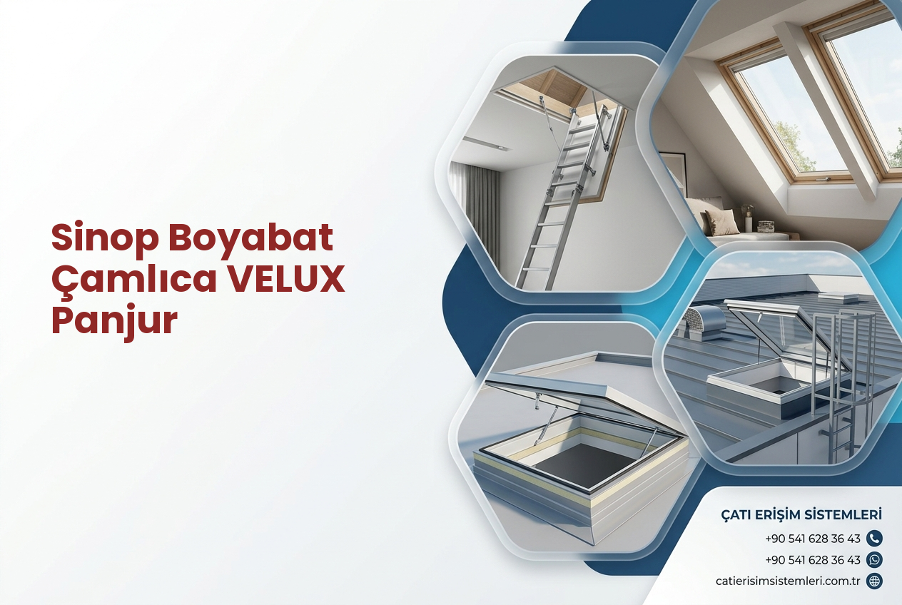 Sinop Boyabat Çamlıca VELUX Panjur