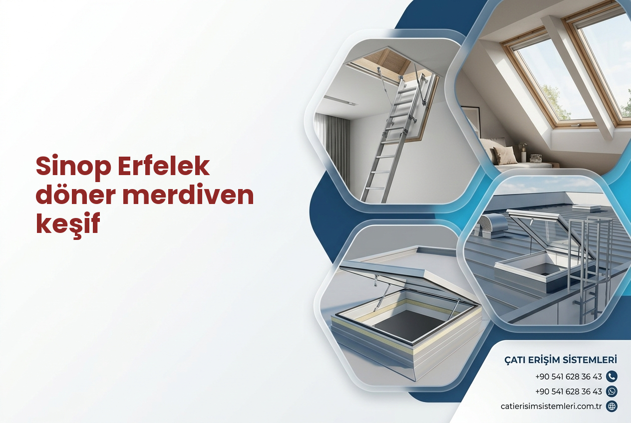 Sinop Erfelek döner merdiven keşif