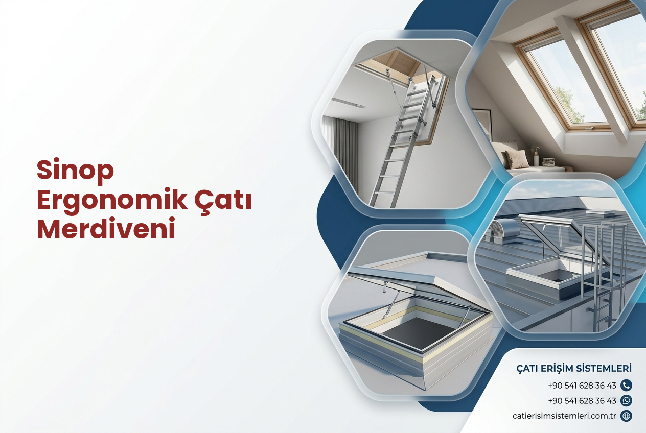 Sinop Ergonomik Çatı Merdiveni