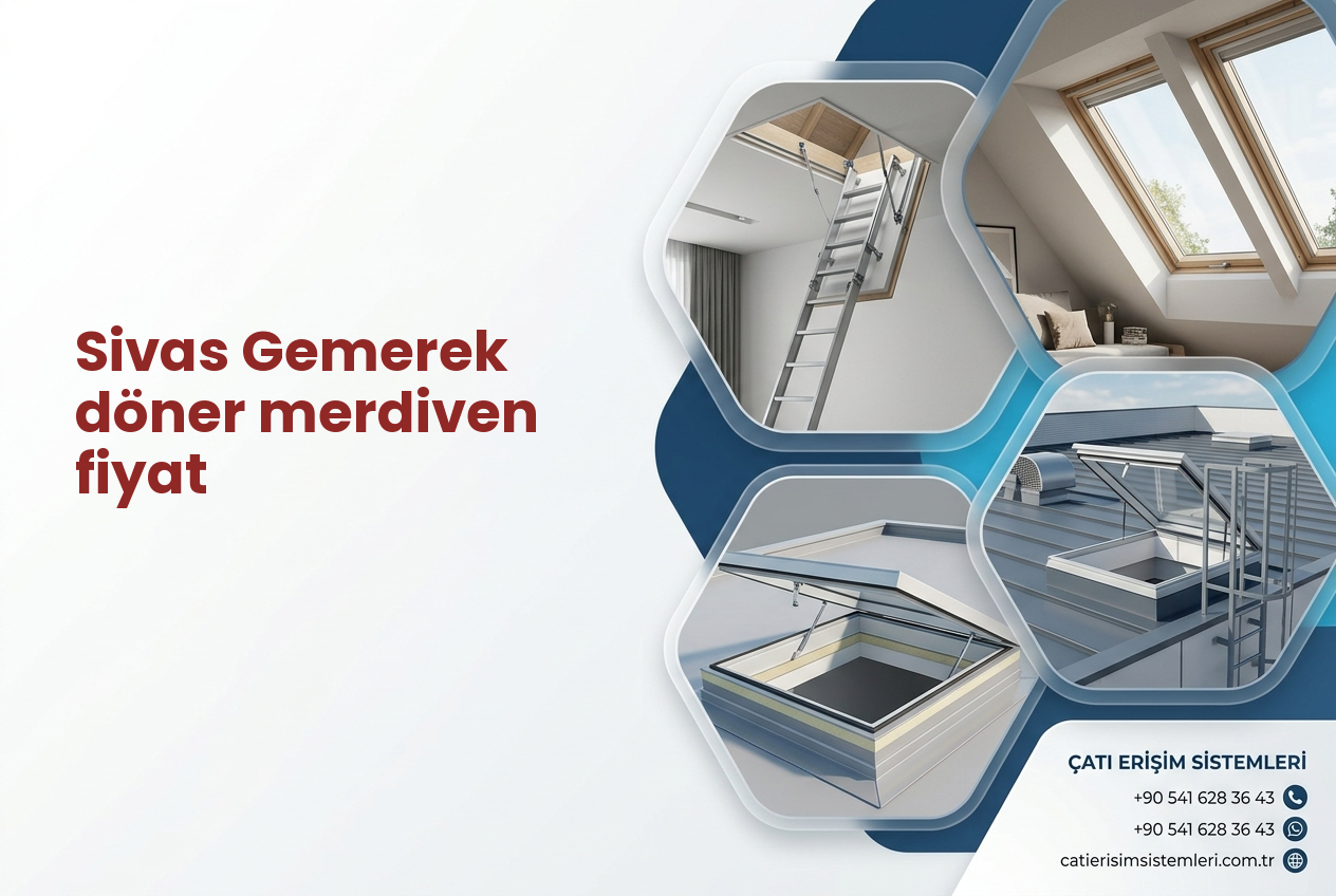 Sivas Gemerek döner merdiven fiyat
