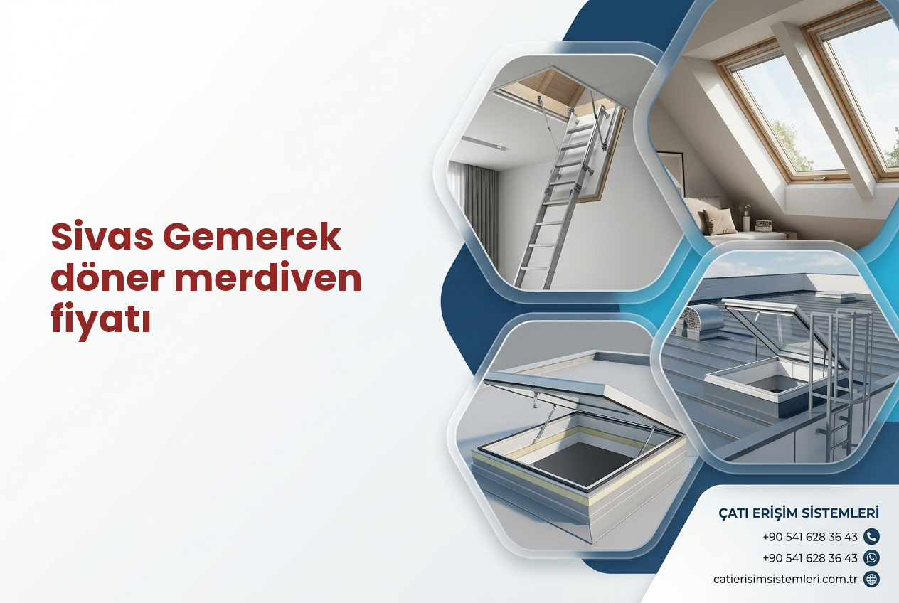 Sivas Gemerek döner merdiven fiyatı