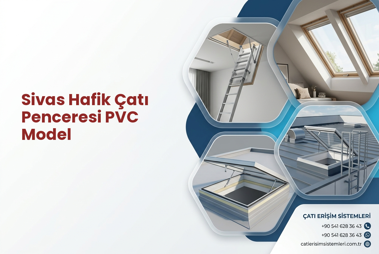Sivas Hafik Çatı Penceresi PVC Model