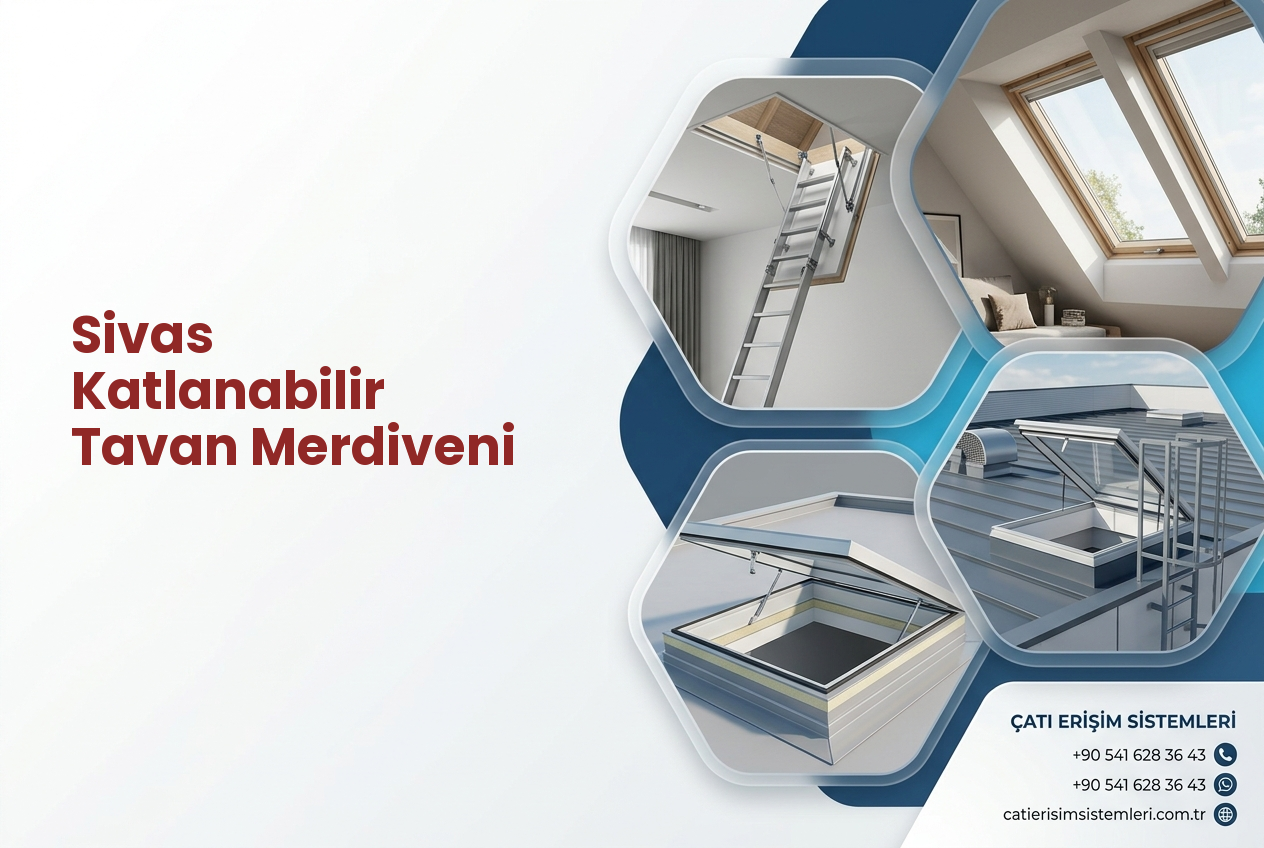 Sivas Katlanabilir Tavan Merdiveni