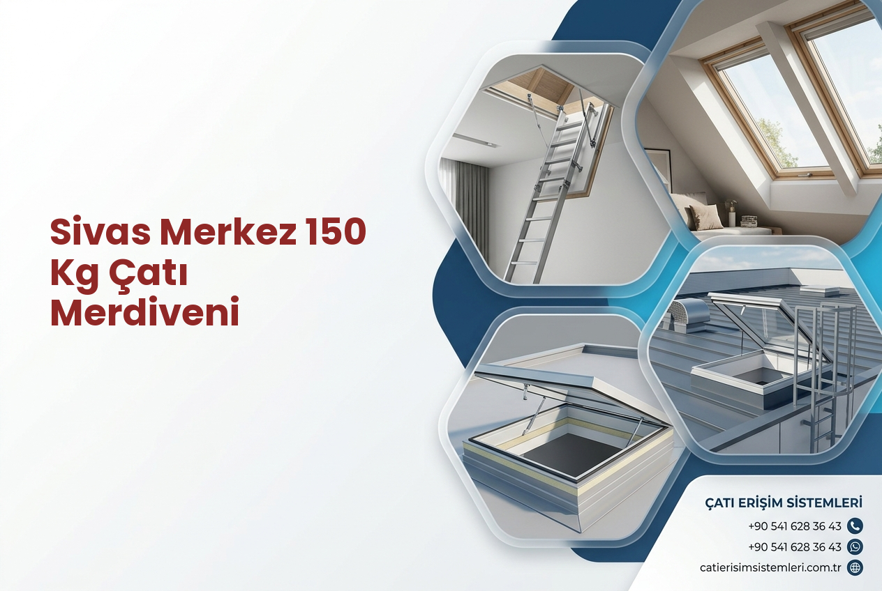 Sivas Merkez 150 Kg Çatı Merdiveni