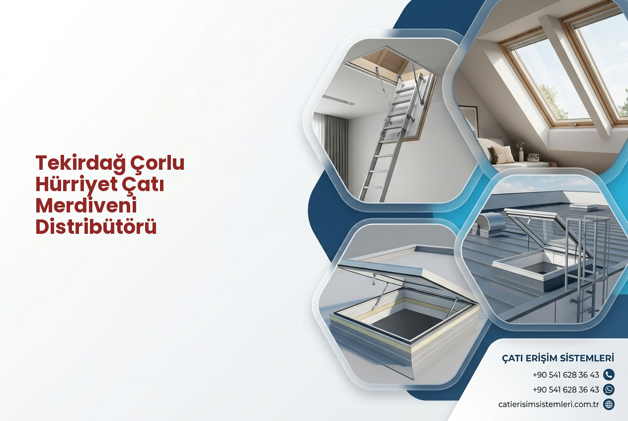 Tekirdağ Çorlu Hürriyet Çatı Merdiveni Distribütörü