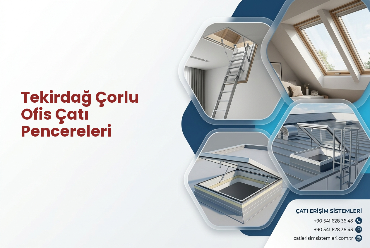 Tekirdağ Çorlu Ofis Çatı Pencereleri