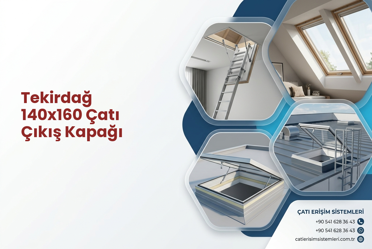 Tekirdağ 140x160 Çatı Çıkış Kapağı