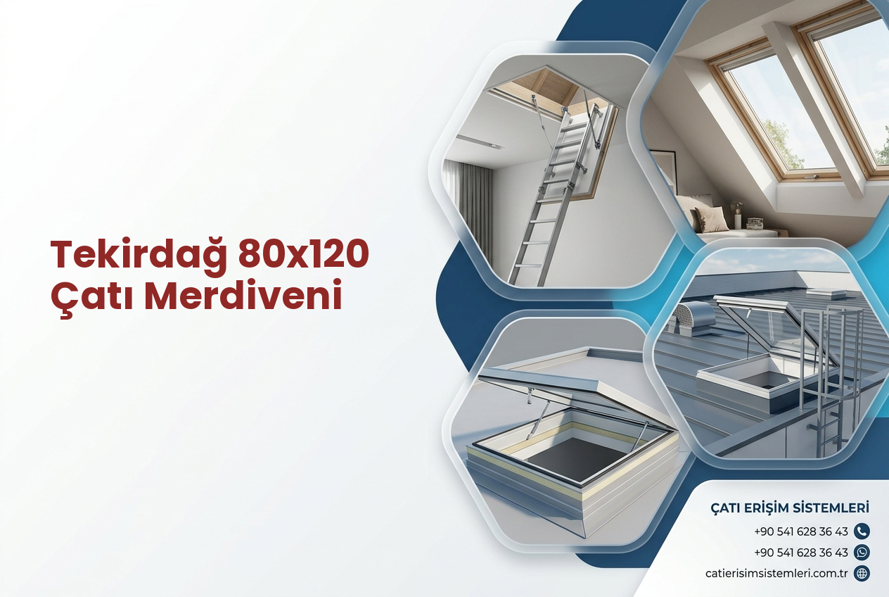 Tekirdağ 80x120 Çatı Merdiveni