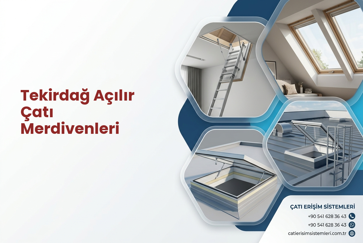 Tekirdağ Açılır Çatı Merdivenleri