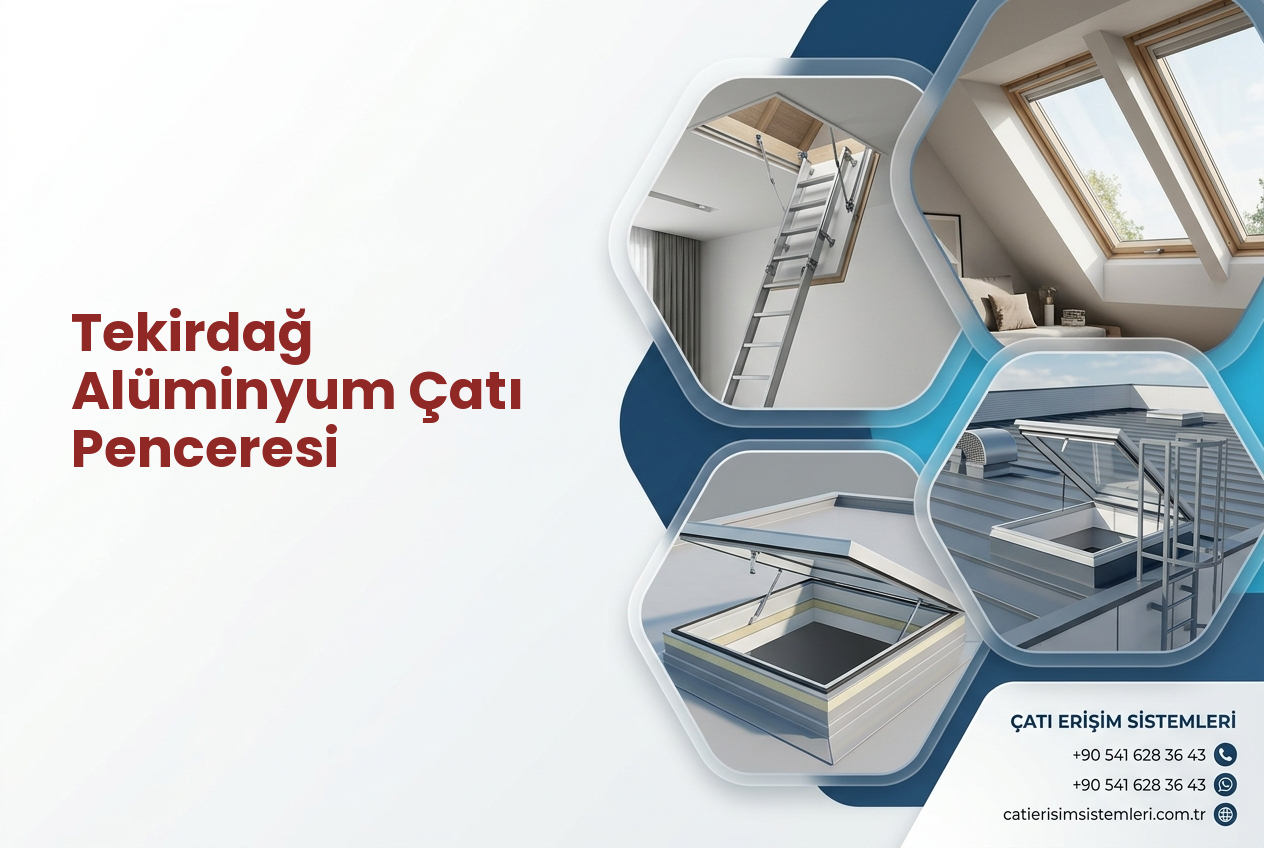 Tekirdağ Alüminyum Çatı Penceresi