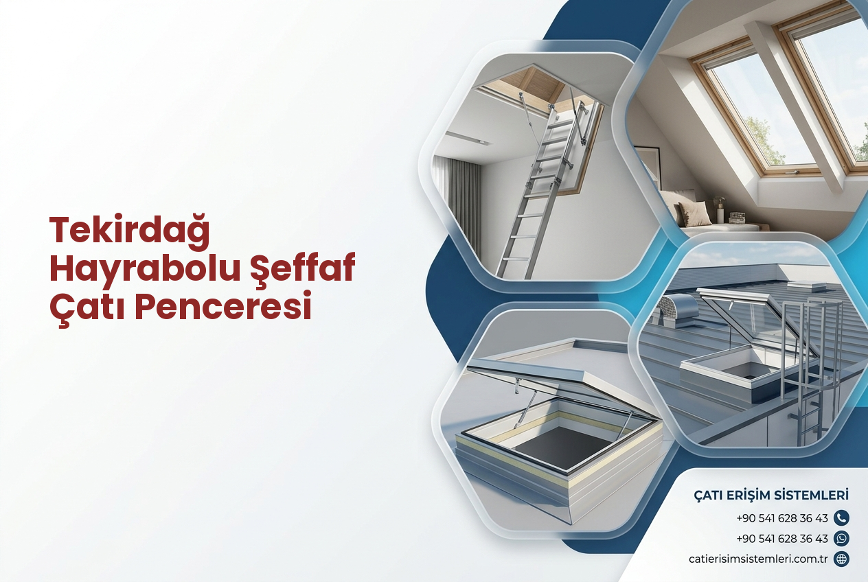 Tekirdağ Hayrabolu Şeffaf Çatı Penceresi