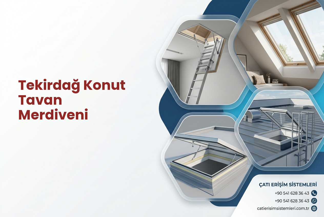 Tekirdağ Konut Tavan Merdiveni