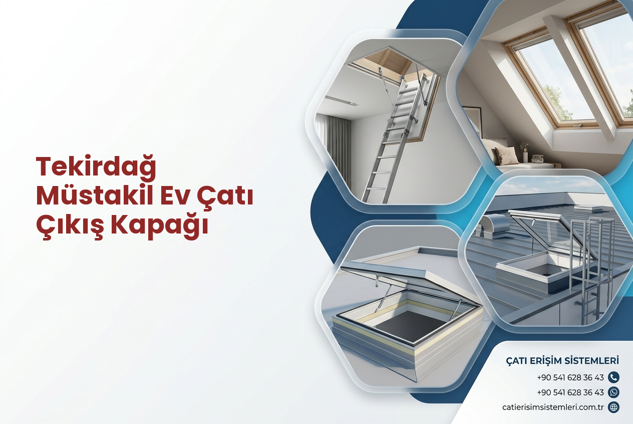 Tekirdağ Müstakil Ev Çatı Çıkış Kapağı