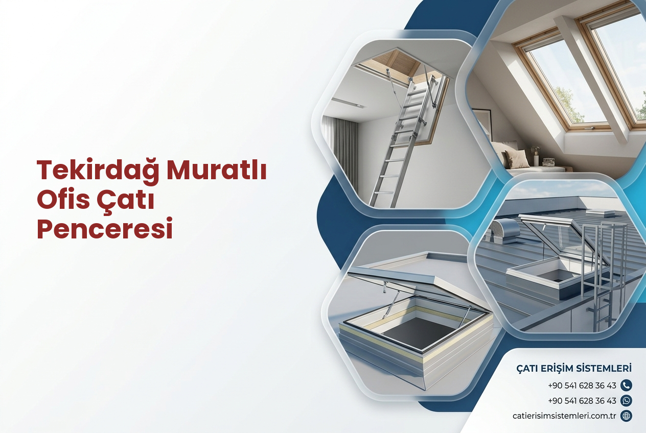 Tekirdağ Muratlı Ofis Çatı Penceresi