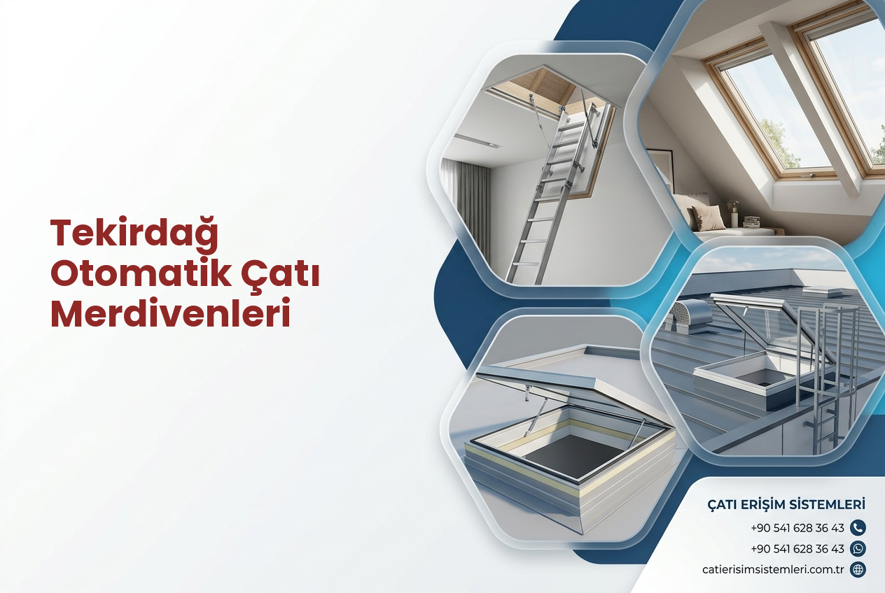 Tekirdağ Otomatik Çatı Merdivenleri