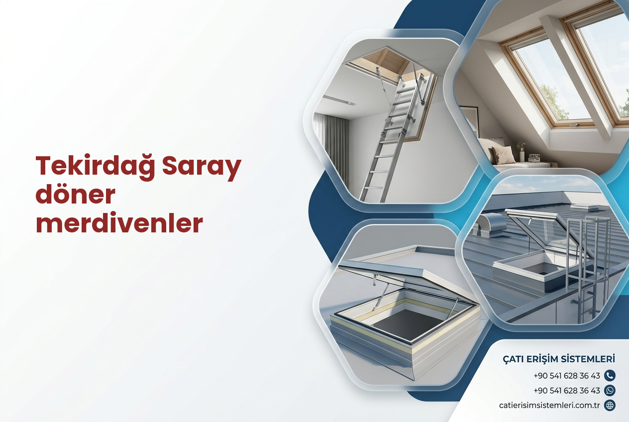 Tekirdağ Saray döner merdivenler
