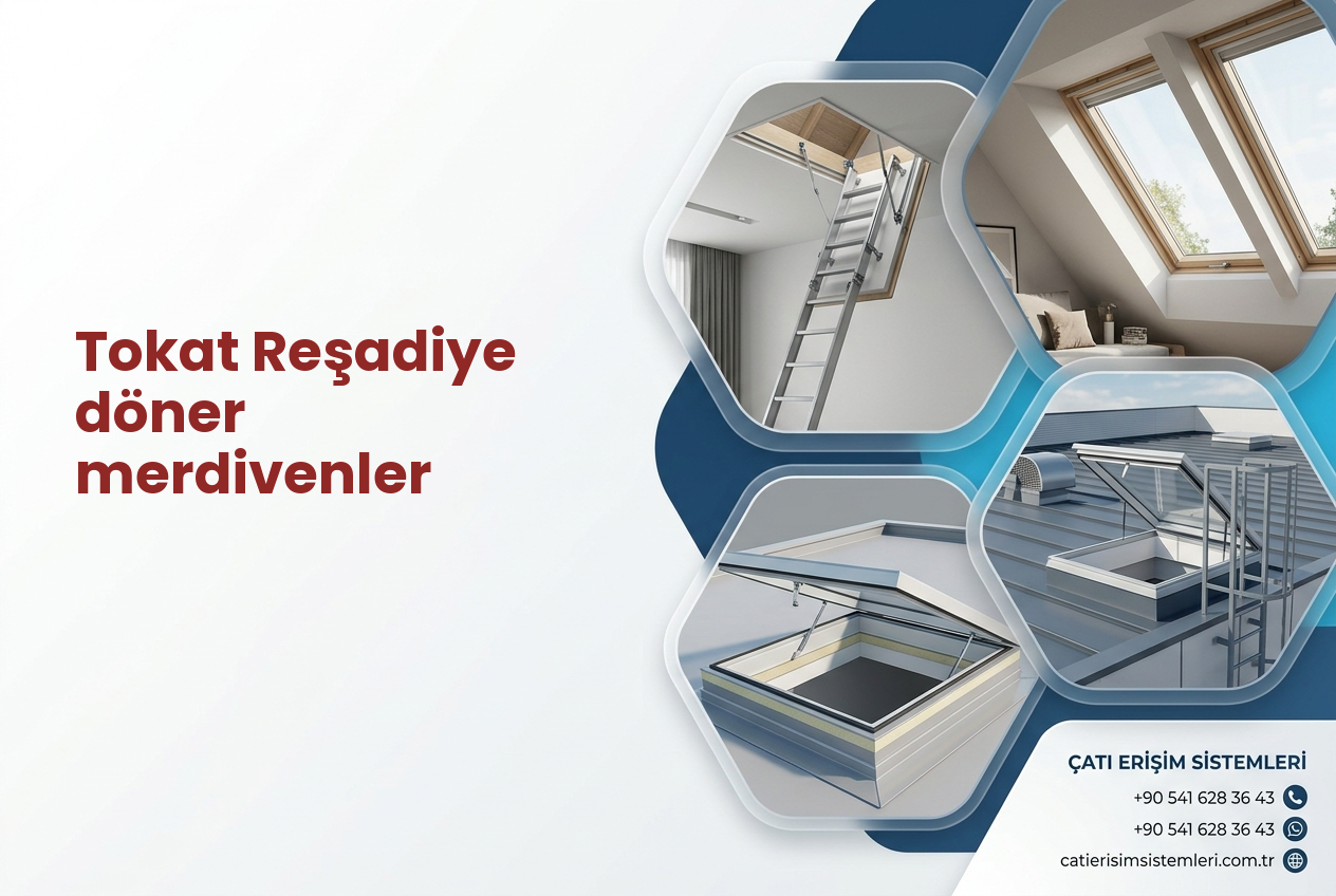 Tokat Reşadiye döner merdivenler
