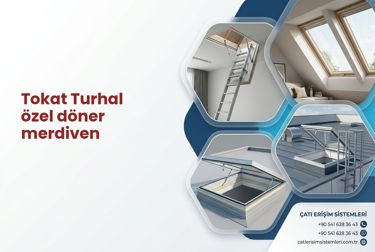 Tokat Turhal özel döner merdiven