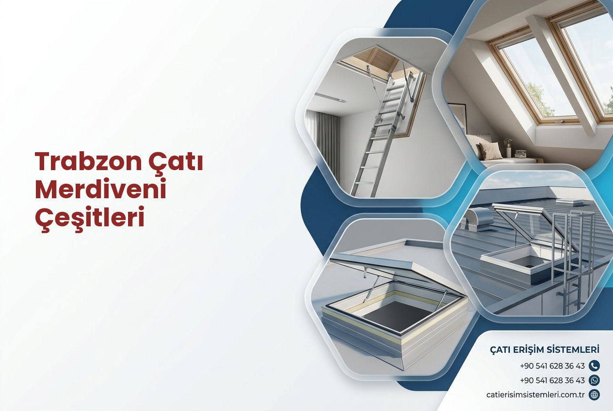 Trabzon Çatı Merdiveni Çeşitleri