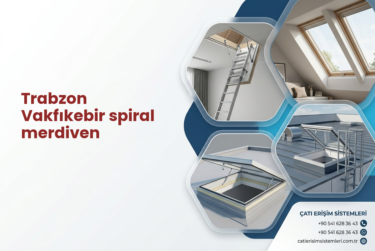 Trabzon Vakfıkebir spiral merdiven