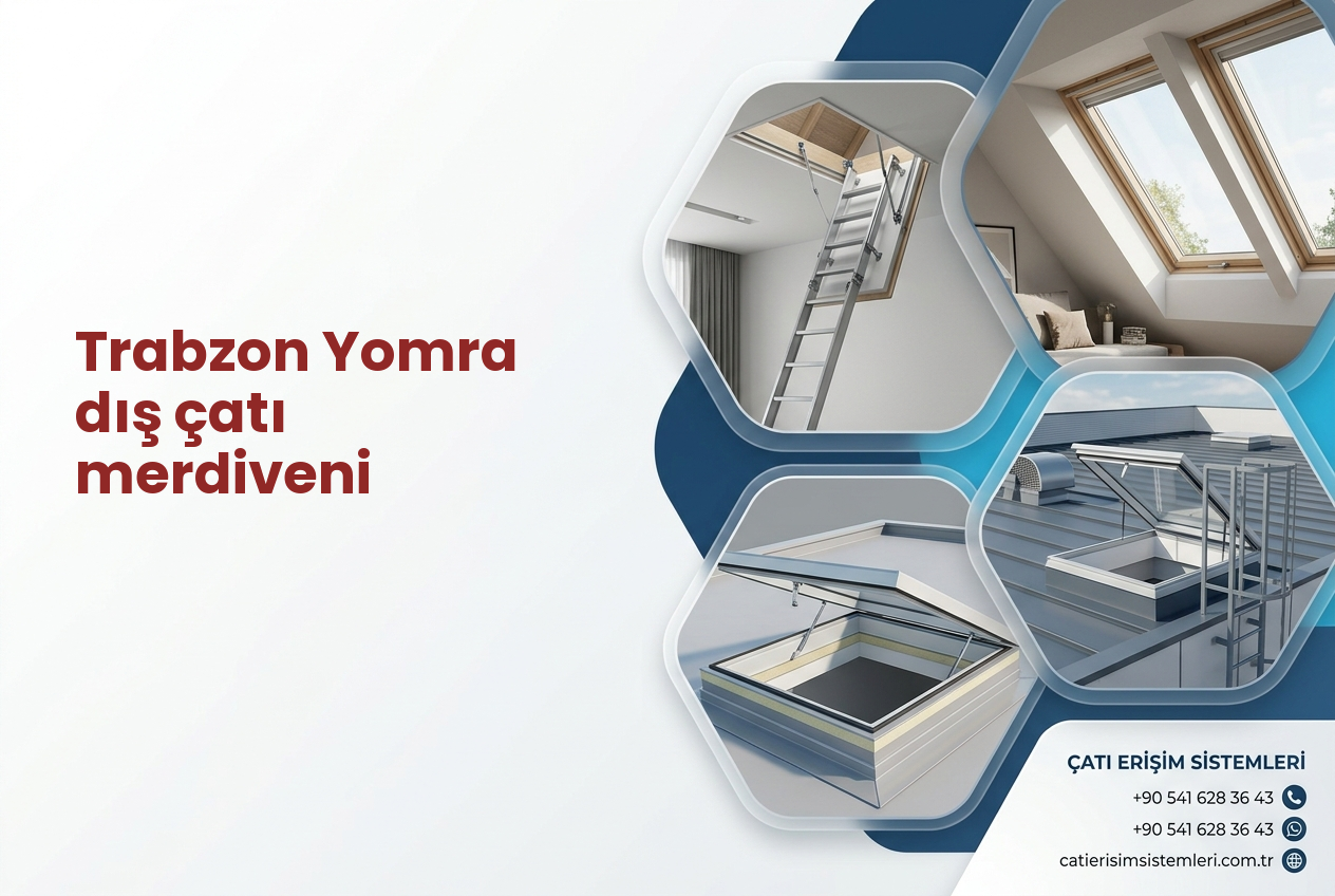 Trabzon Yomra dış çatı merdiveni