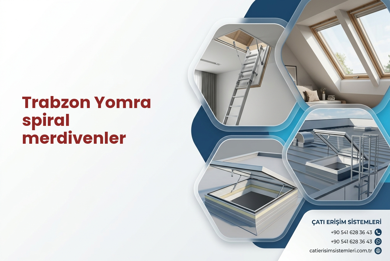 Trabzon Yomra spiral merdivenler