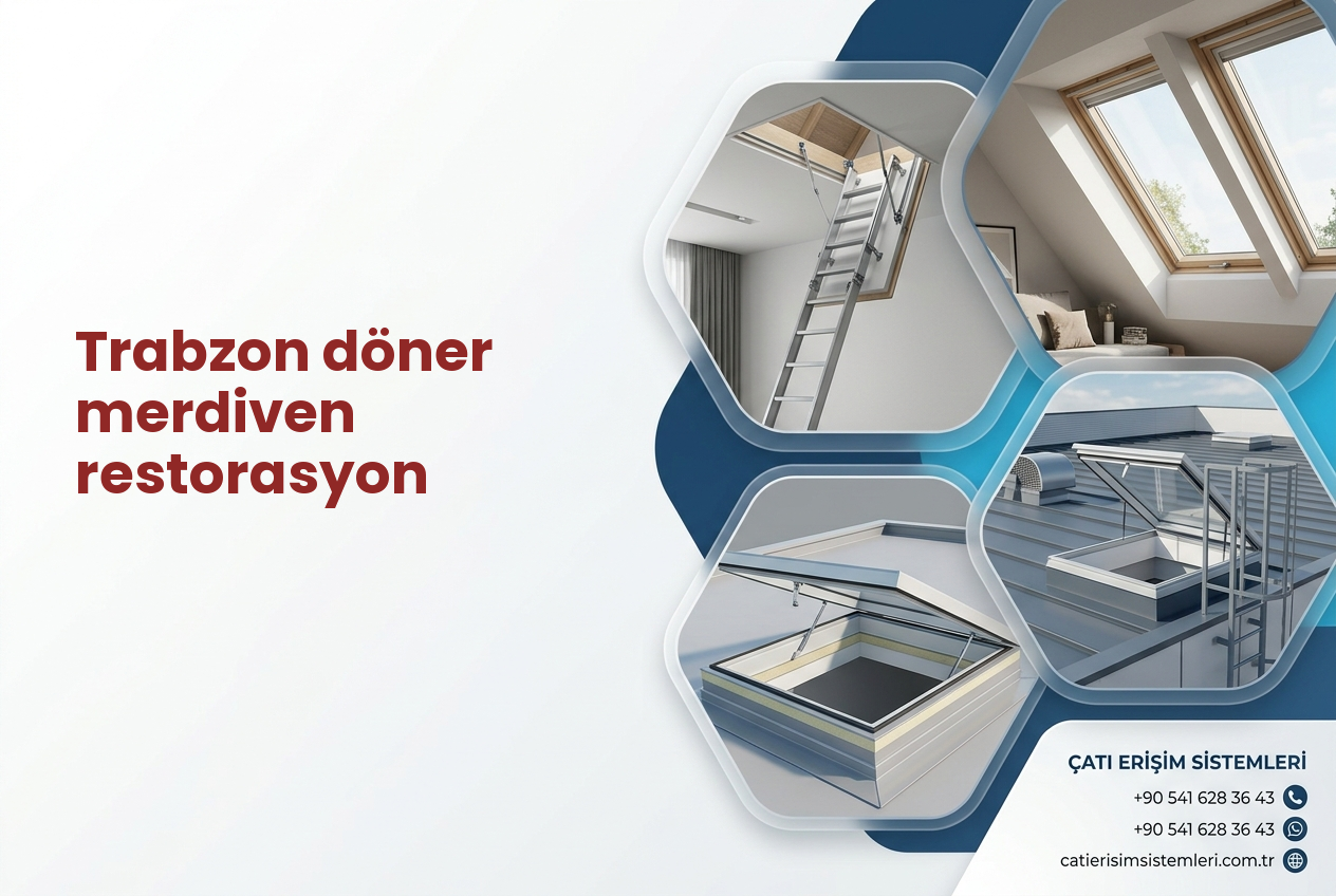 Trabzon döner merdiven restorasyon