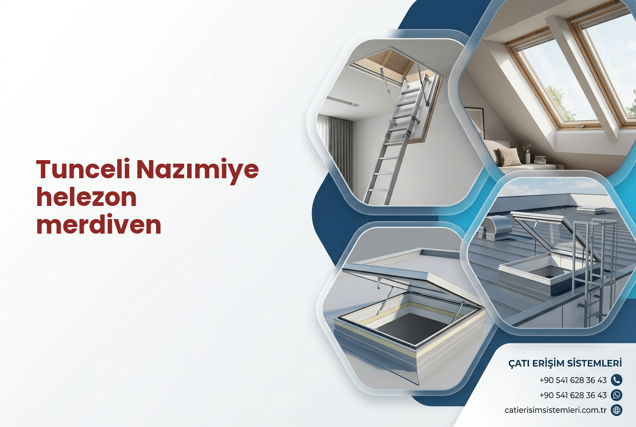 Tunceli Nazımiye helezon merdiven