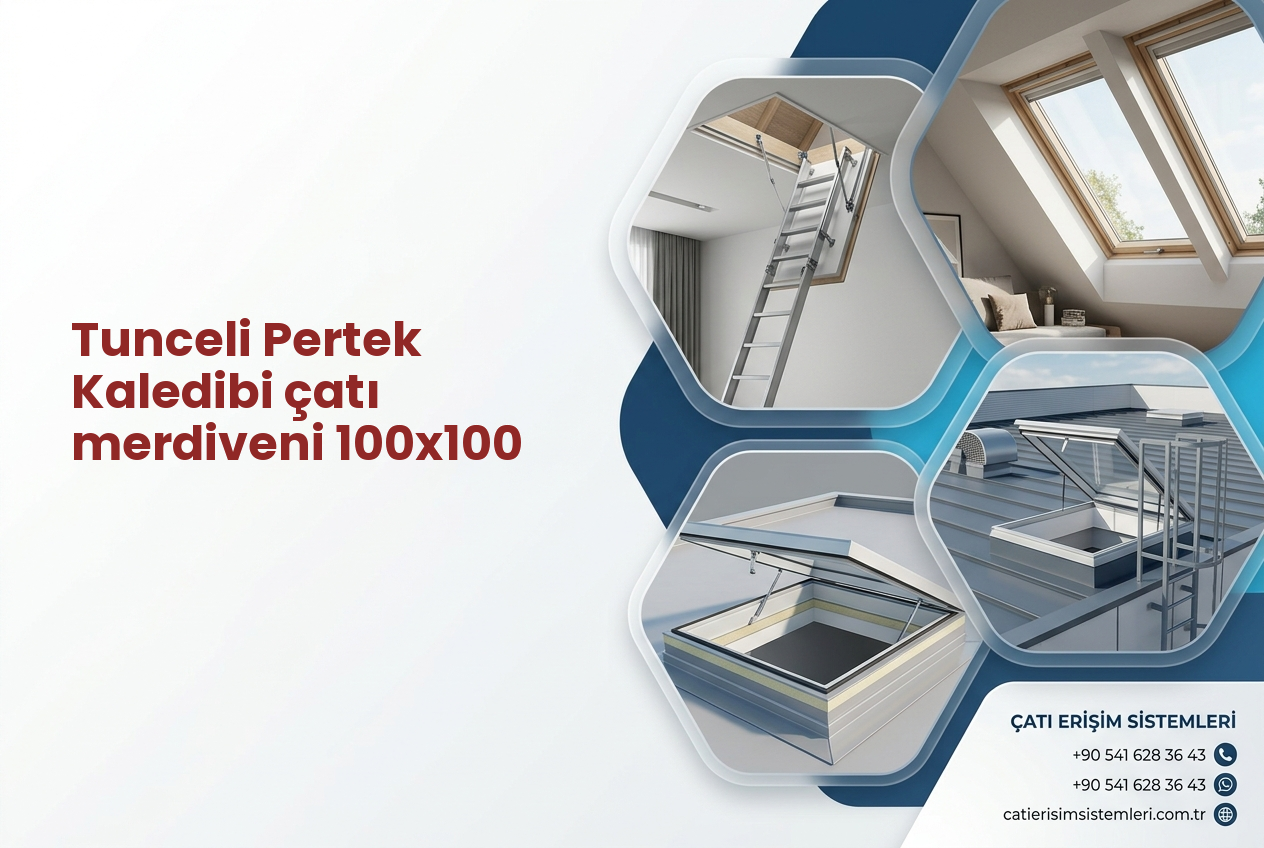 Tunceli Pertek Kaledibi çatı merdiveni 100x100