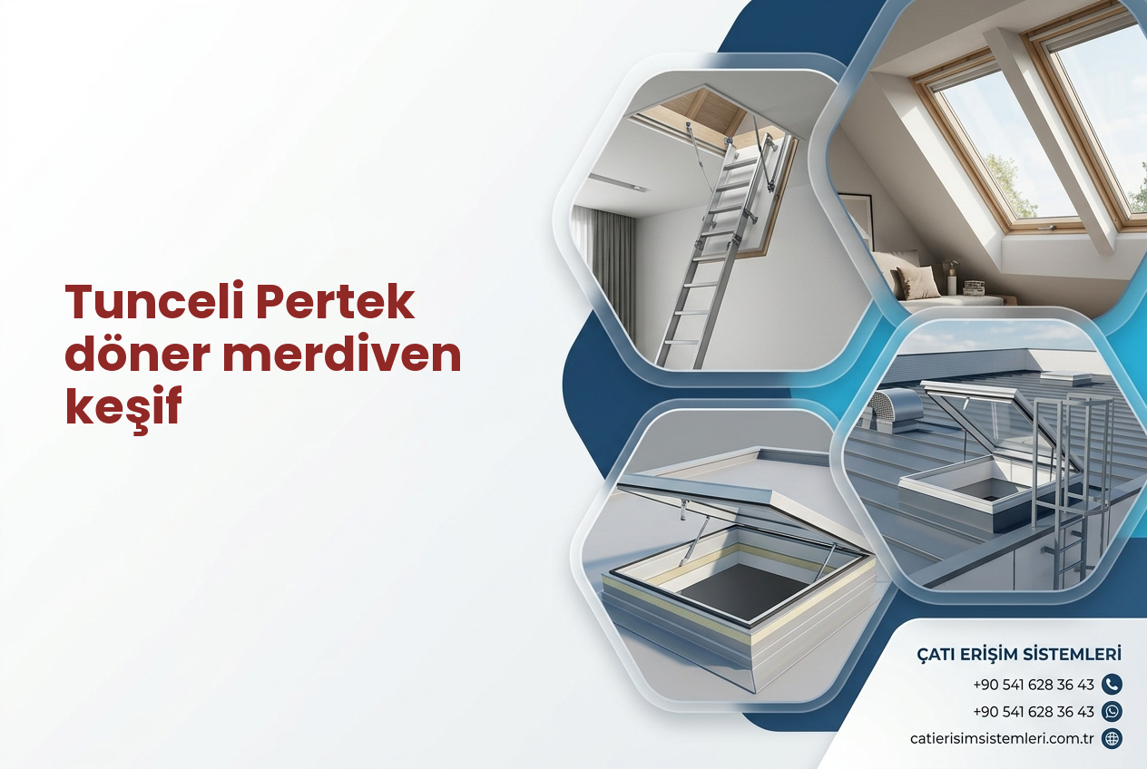 Tunceli Pertek döner merdiven keşif