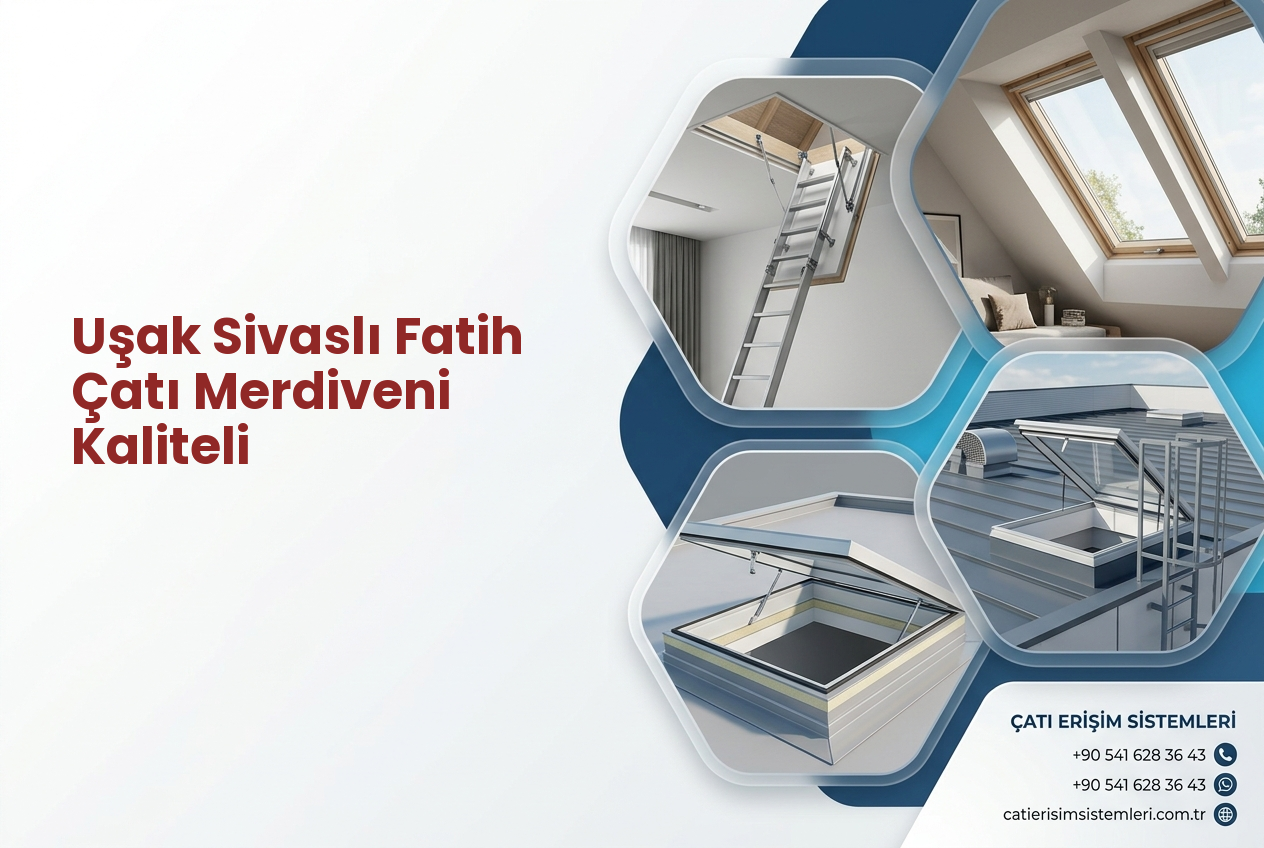Uşak Sivaslı Fatih Çatı Merdiveni Kaliteli