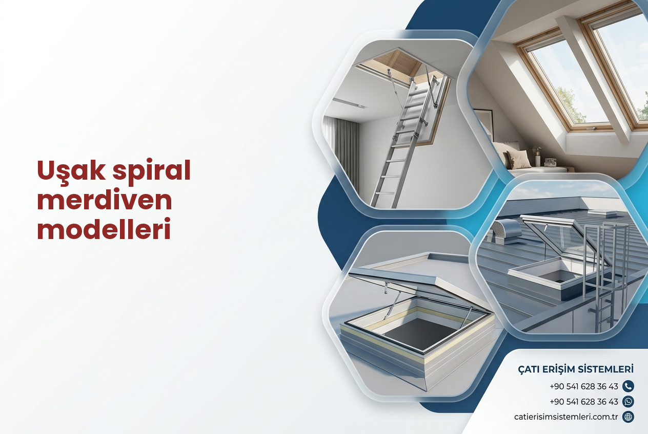 Uşak spiral merdiven modelleri
