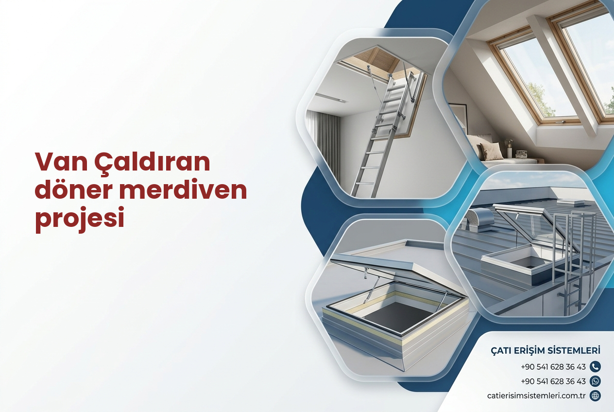 Van Çaldıran döner merdiven projesi