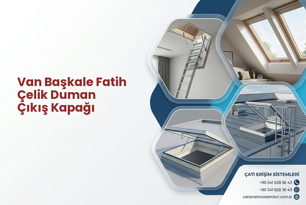 Van Başkale Fatih Çelik Duman Çıkış Kapağı