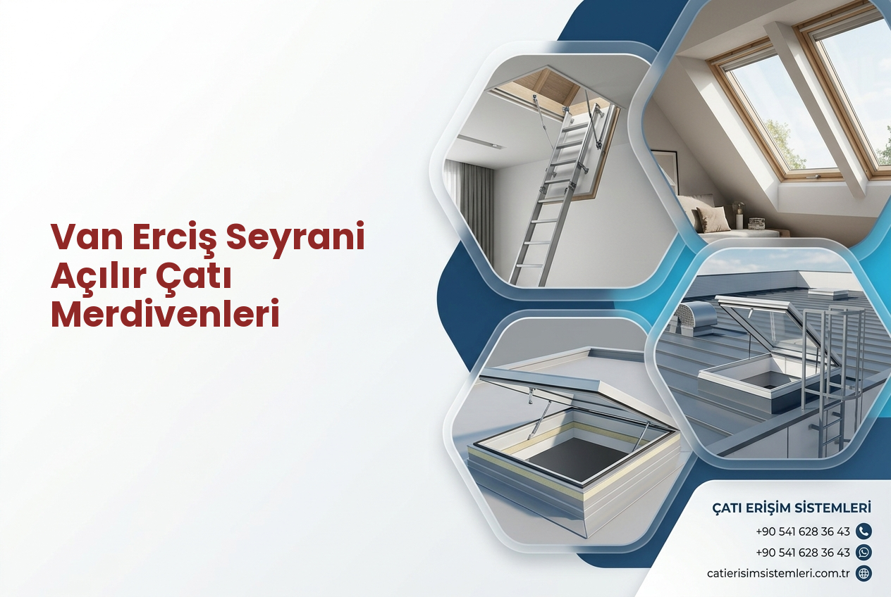 Van Erciş Seyrani Açılır Çatı Merdivenleri