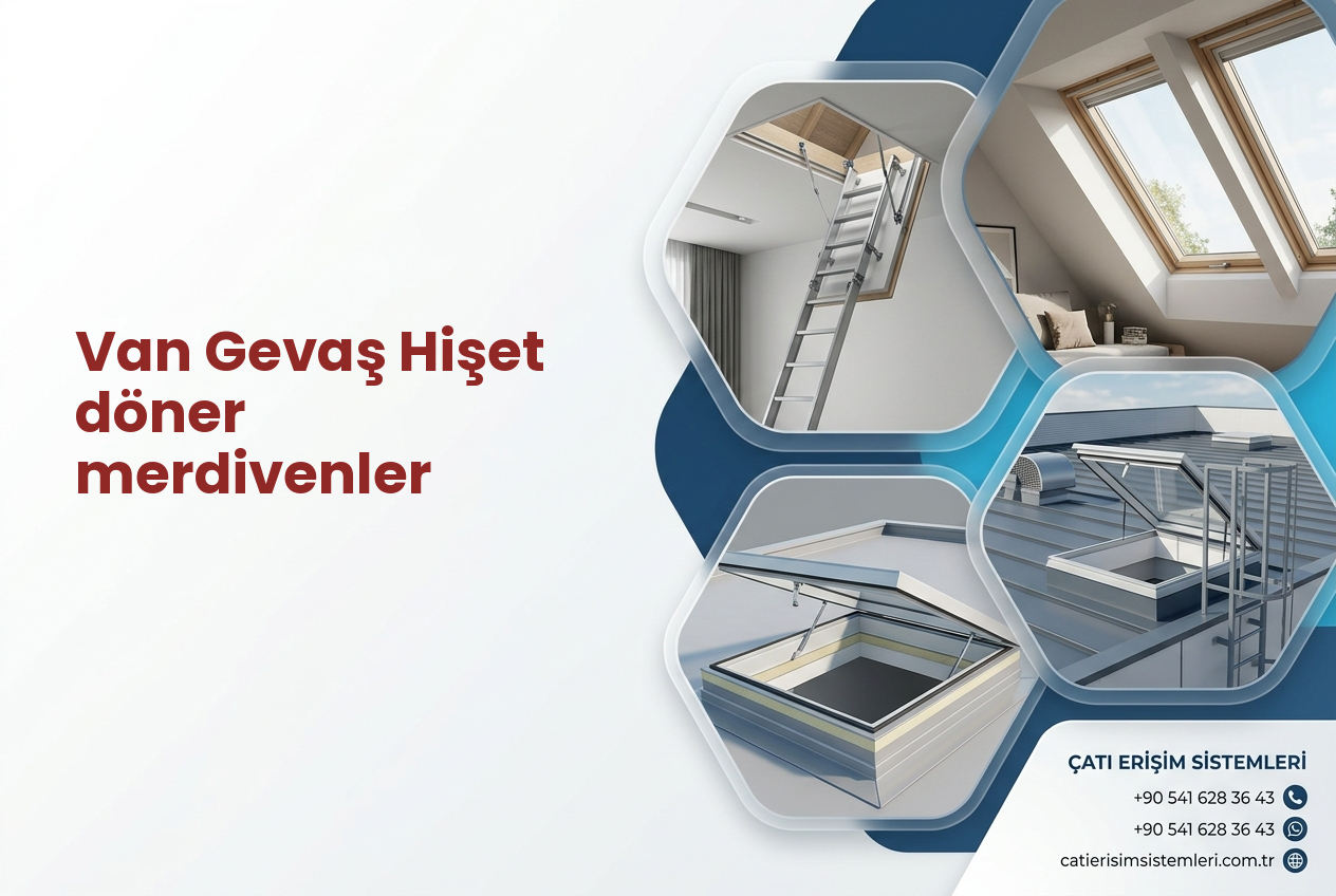 Van Gevaş Hişet döner merdivenler