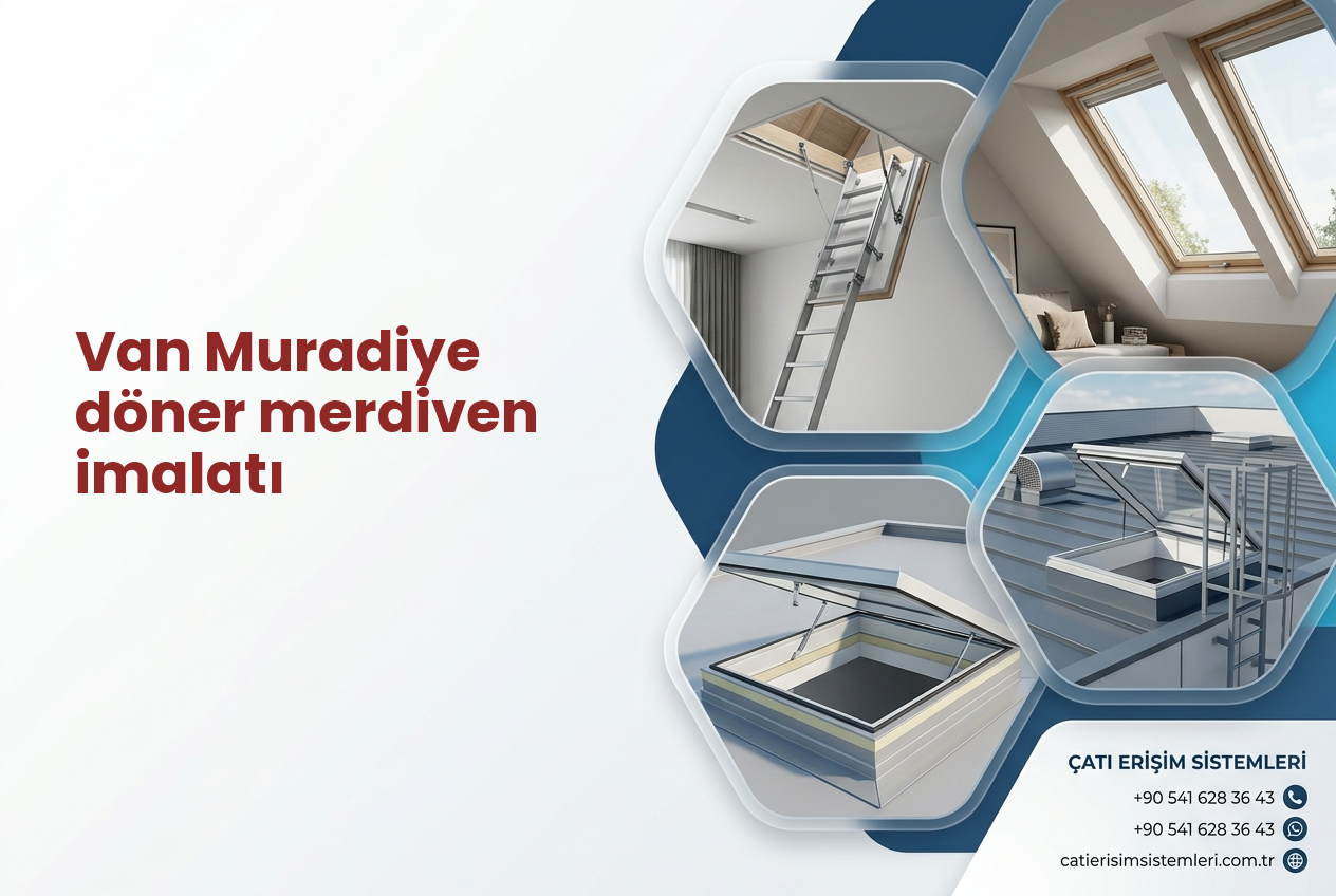 Van Muradiye döner merdiven imalatı