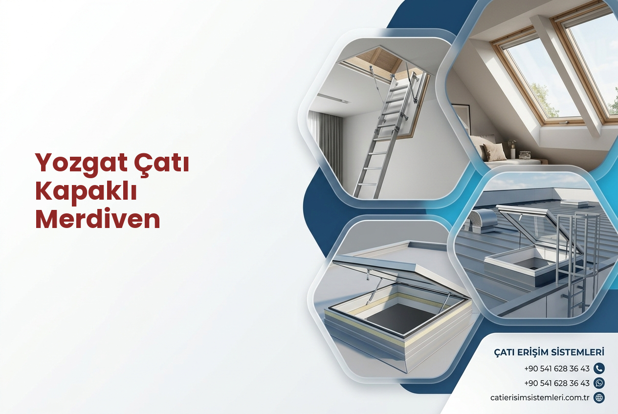 Yozgat Çatı Kapaklı Merdiven