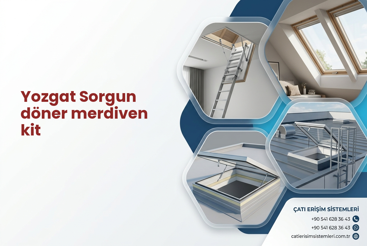 Yozgat Sorgun döner merdiven kit