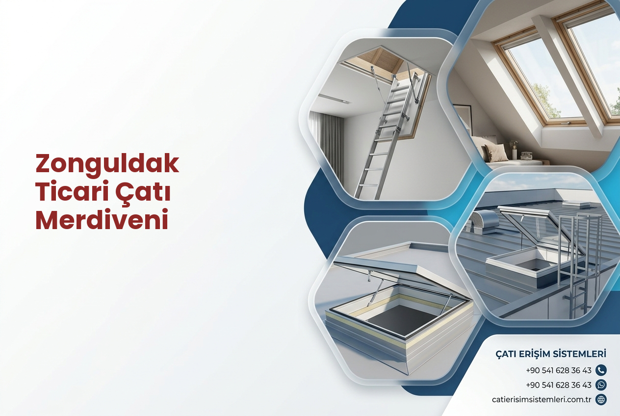 Zonguldak Ticari Çatı Merdiveni