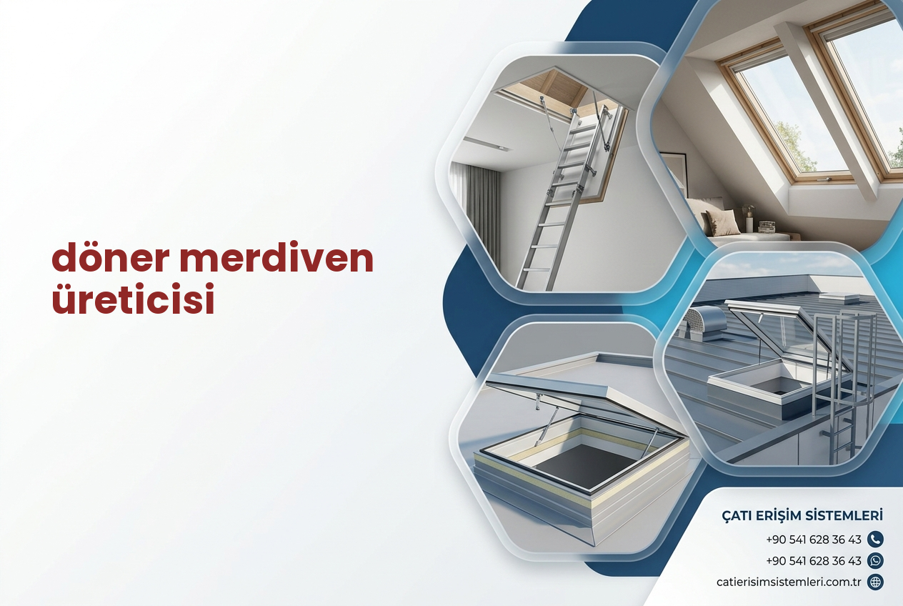 döner merdiven üreticisi